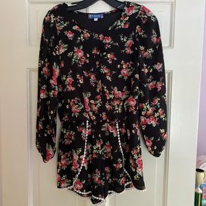 Truly Me Girls Size 12 Shorts Romper Like New